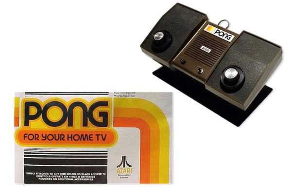 Atari Pong version casera